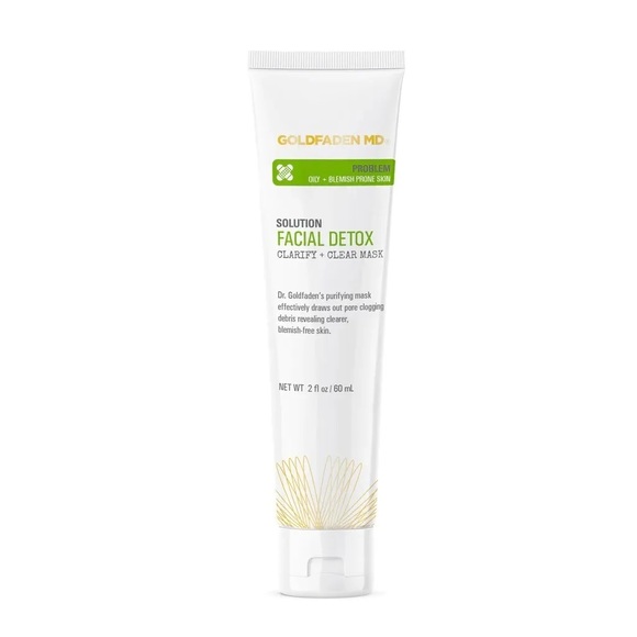 GOLDFADEN MD Facial Detox Clarify + Clear Mask | NIB - Picture 1 of 4
